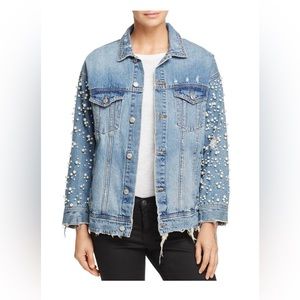 Sunset & Spring Embellished Denim Jacket